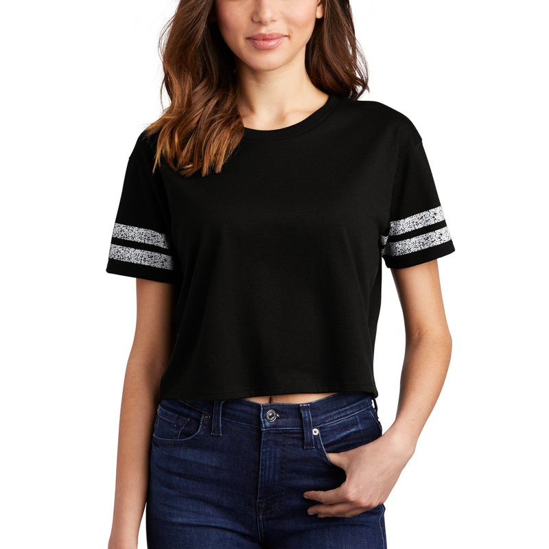 District ® Women's Scorecard Crop Tee