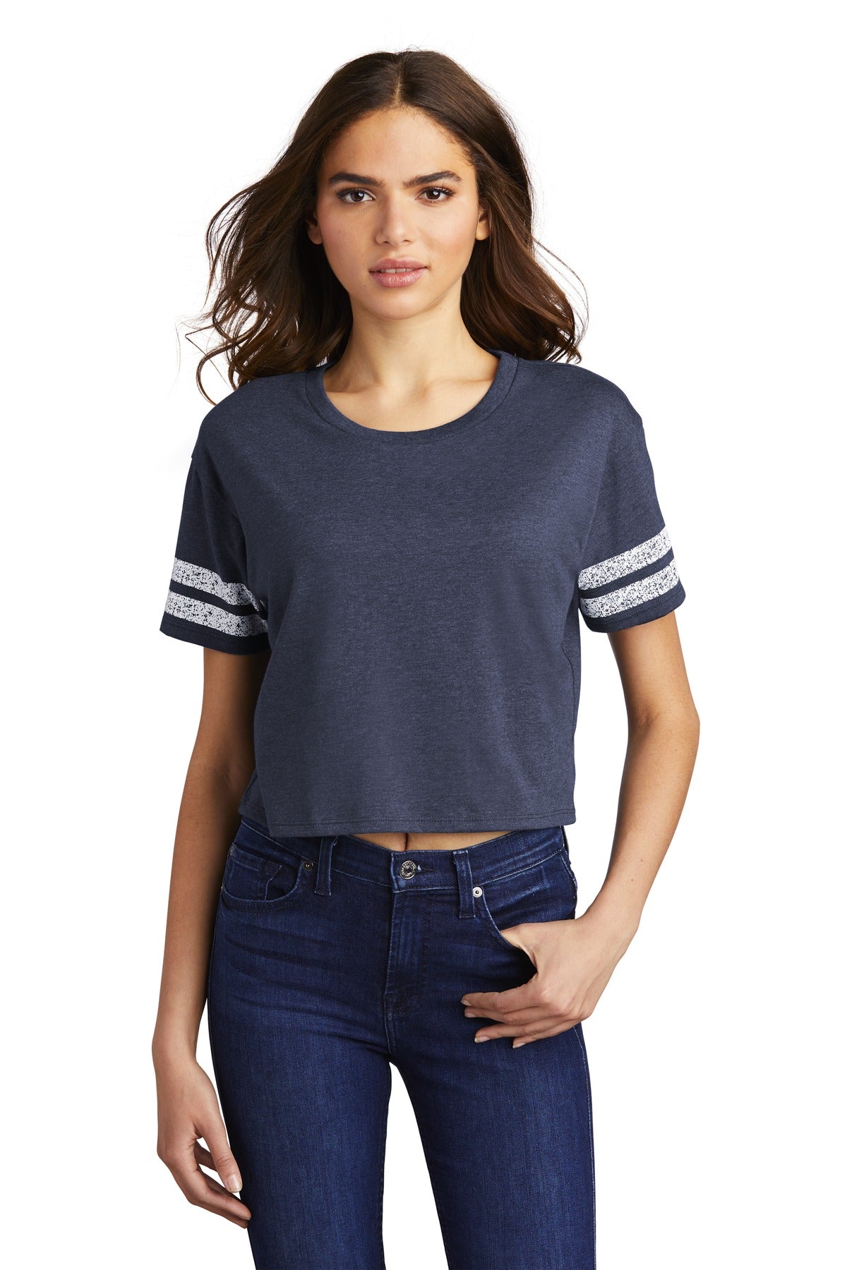 District ® Women's Scorecard Crop Tee