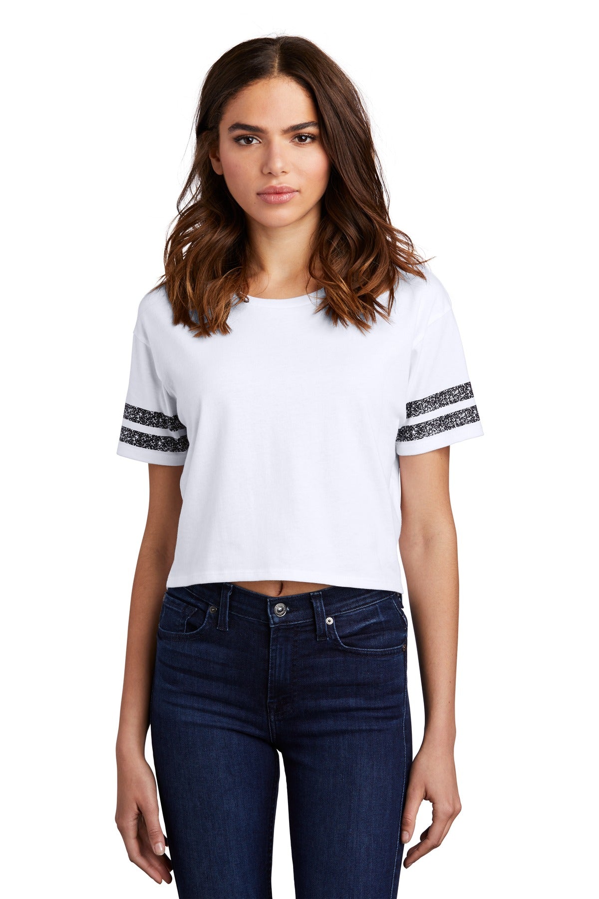 District ® Women's Scorecard Crop Tee