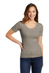 District® Women's V.I.T.™Rib Scoop Neck Tee