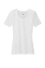 District® Women's V.I.T.™Rib Scoop Neck Tee