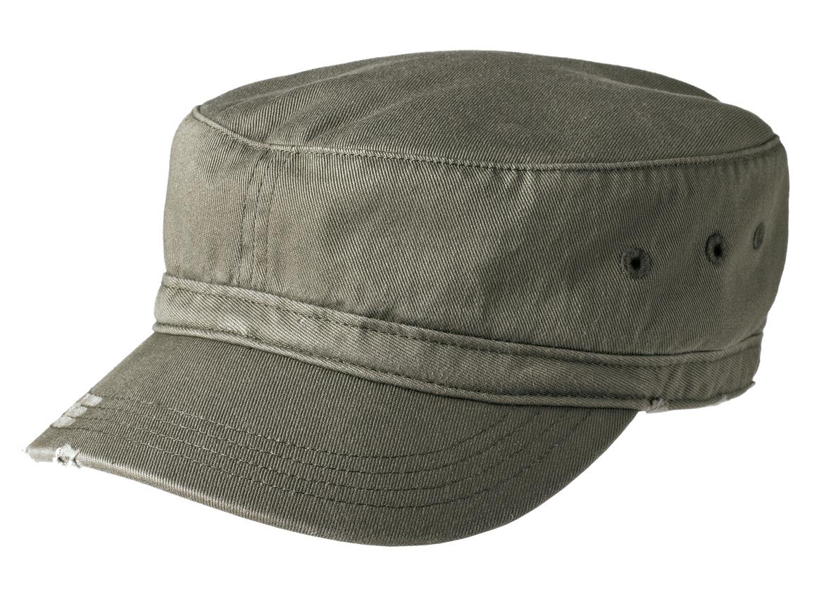 District® Distressed Military Hat