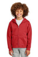 Sudadera con capucha de forro polar V.I.T. con cremallera completa para jóvenes de District®