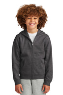Sudadera con capucha de forro polar V.I.T. con cremallera completa para jóvenes de District®