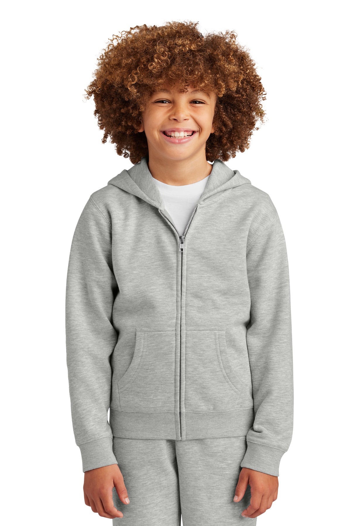 District® Youth V.I.T.™ Fleece Full-Zip Hoodie