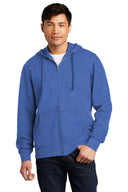 Sudadera con capucha de forro polar V.I.T. con cremallera completa de District
