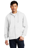 Sudadera con capucha de forro polar V.I.T. con cremallera completa de District