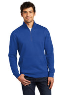 Sudadera de forro polar V.I.T. con cremallera 1/4 de District