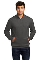Sudadera de forro polar V.I.T. con cremallera 1/4 de District