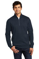 Sudadera de forro polar V.I.T. con cremallera 1/4 de District