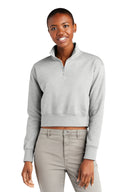 Sudadera de forro polar V.I.T. con cremallera 1/2 para mujer de District®