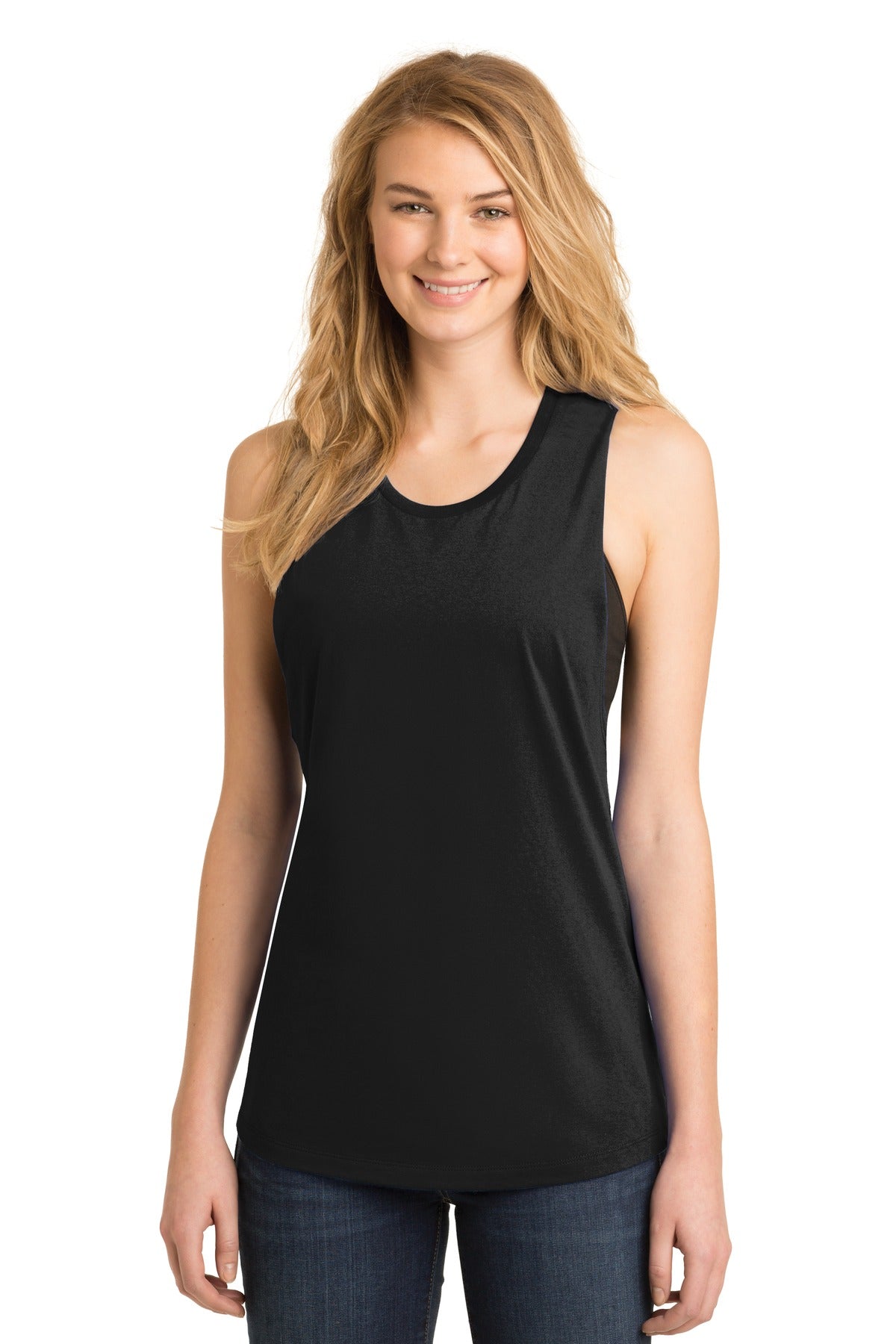 DISCONTINUED District® Women's Fitted V.I.T.™ Festival Tank