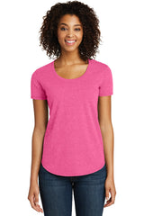 DISCONTINUED District® Women's Fitted Very Important Tee® Scoop Neck