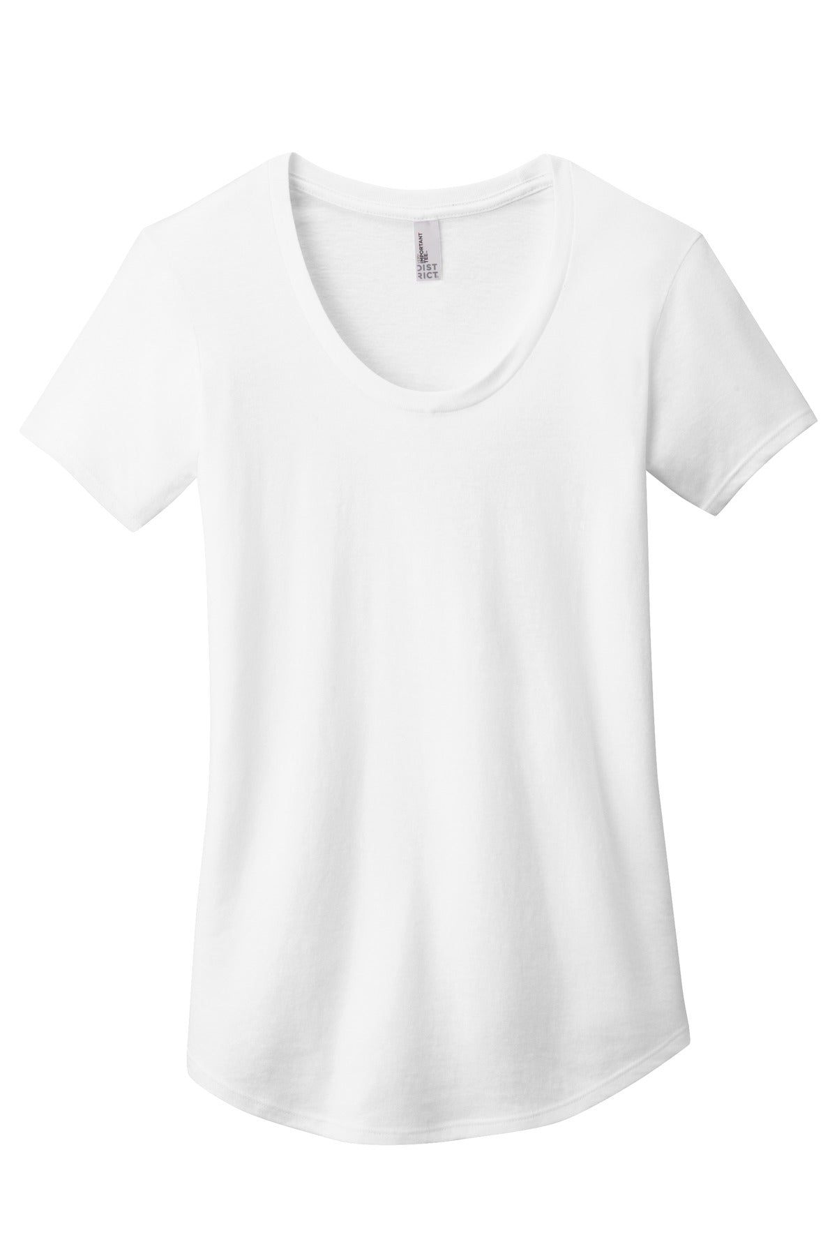 DISCONTINUED District® Women's Fitted Very Important Tee® Scoop Neck