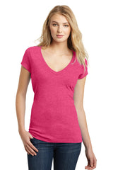 DISCONTINUED District® Juniors Very Important Tee® Deep V-Neck