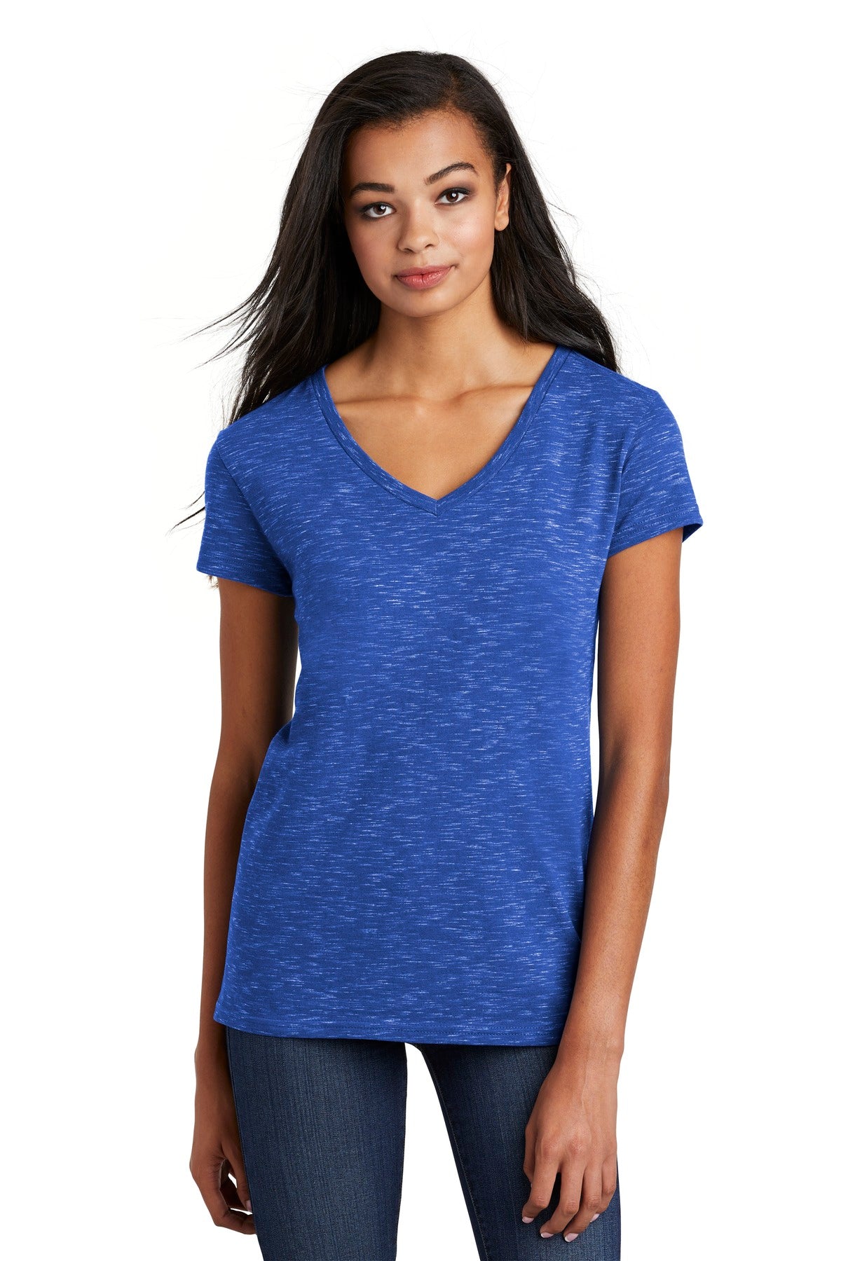 District ® Women's Medal V-Neck Tee