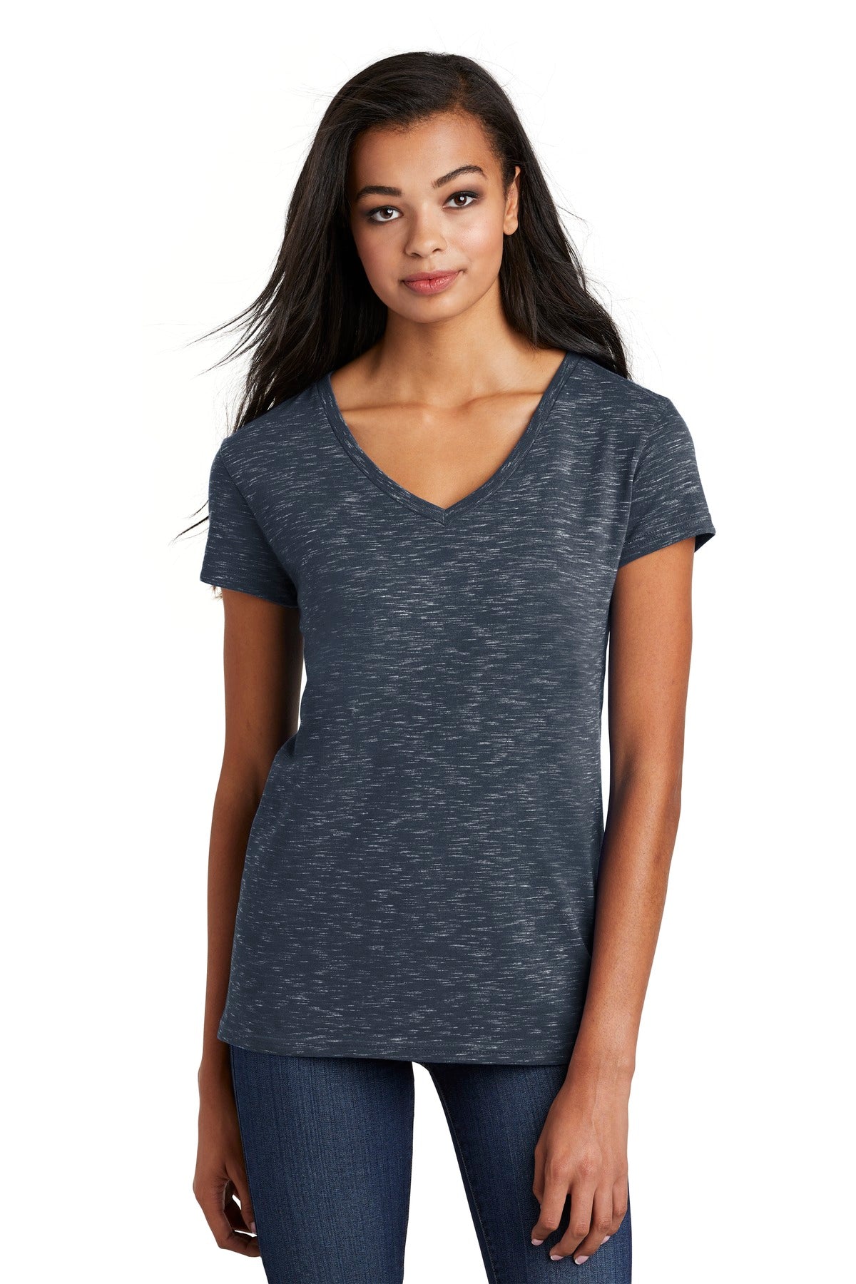 District ® Women's Medal V-Neck Tee