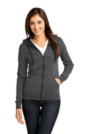 Sudadera con cremallera completa District® The Concert Fleece® para juniors