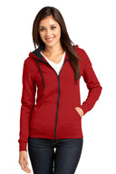 Sudadera con cremallera completa District® The Concert Fleece® para juniors
