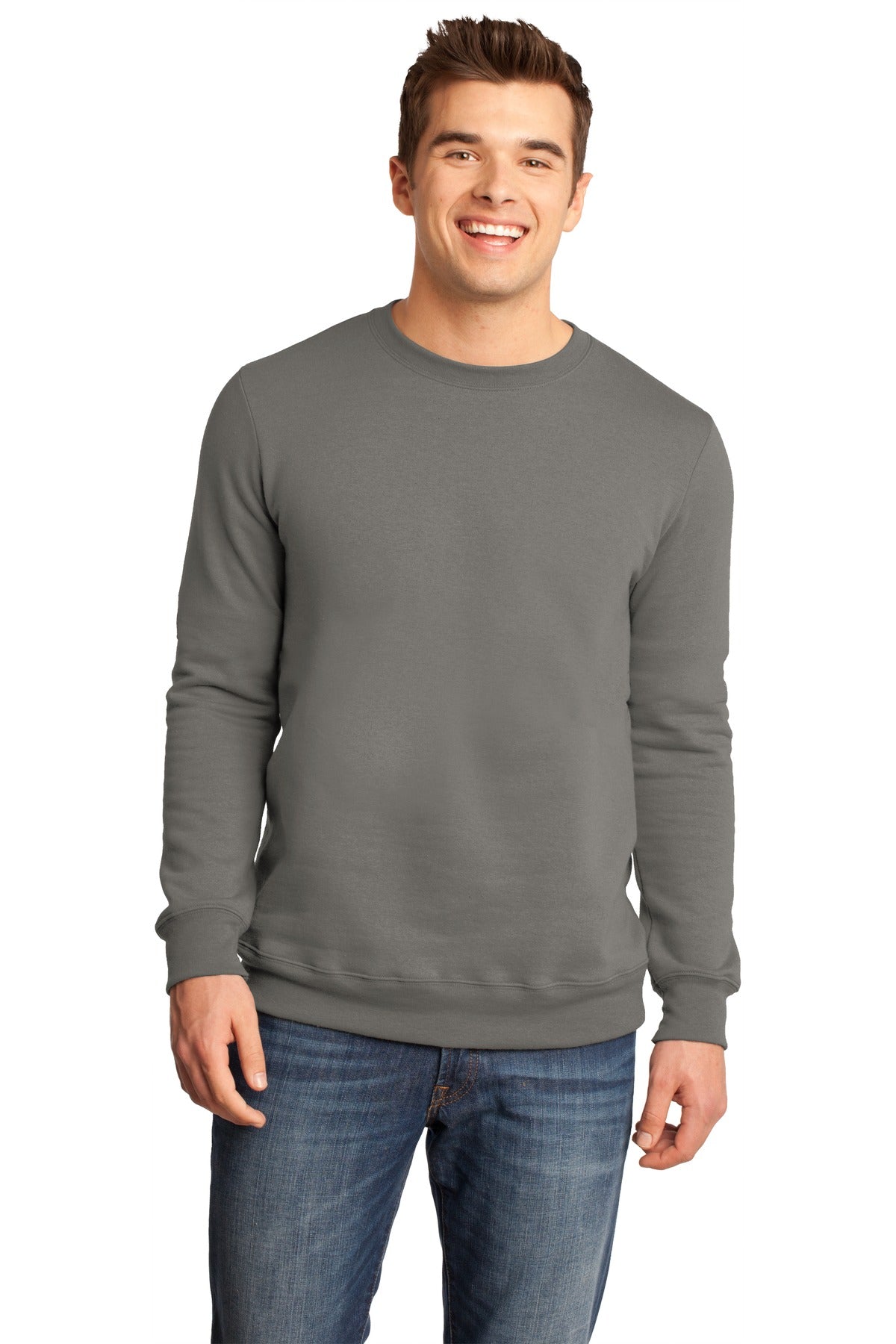 DISCONTINUED District® - Young Mens The Concert Fleece™ Crew