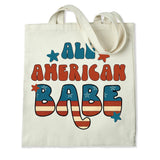 DTF Heat Transfer - American Babe 10"