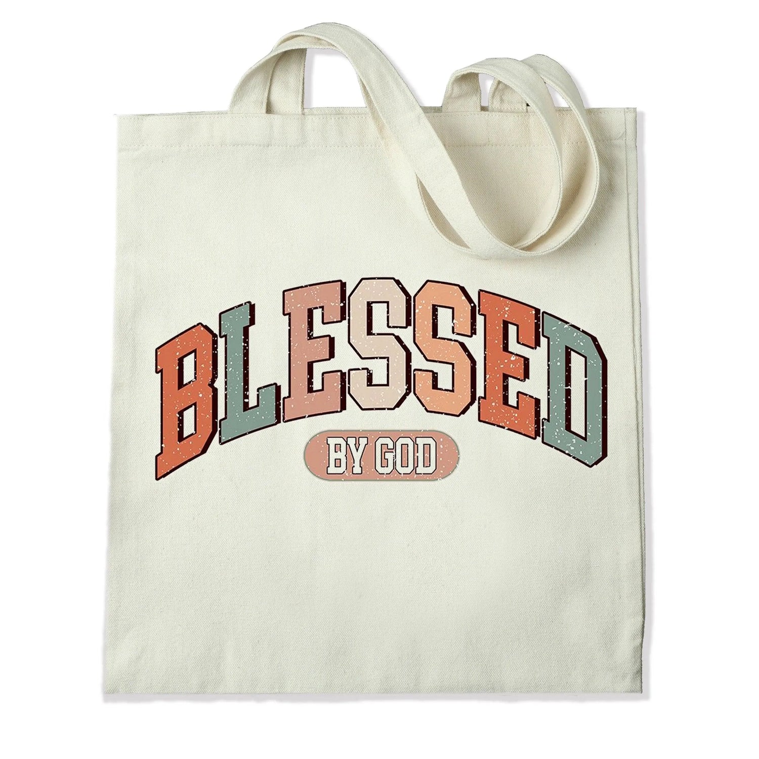 DTF Heat Transfer - Blessed By God 10"