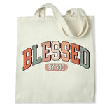 DTF Heat Transfer - Blessed By God 10"