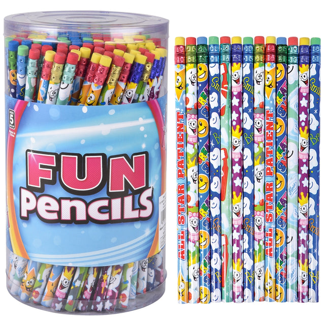 Dental Pencil Mix (144 Pc Canister)