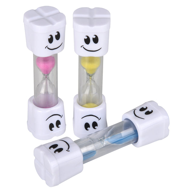 Smiley Tooth Timer (48 PC Canister)