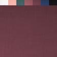 Polyester Spandex Knit Fabric Marsala DTY Double Brushed