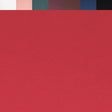 Polyester Spandex Knit Fabric Red DTY Double Brushed