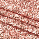 Duchess Stretch Velvet Sequin Polyester Spandex Fabric - Embroidered Sequins, 46/47" Width, 2-Way Stretch (1 Yard)
