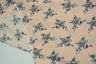 Love Flower Rayon Challis Fabric - Floral Print, 58/60" Width (1 Yard)