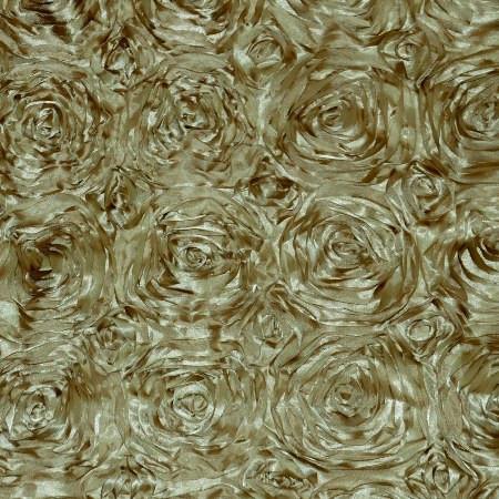 Dust Rosette Satin Fabric,