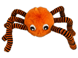 5" x 15" Orange Faux Fur Spider