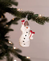 Resin Snowman Christmas Ornaments