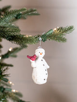 Resin Snowman Christmas Ornaments