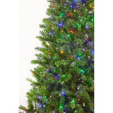 7.5' Green River Pine Artificial Christmas Tree with 400 Color-Changing Lights