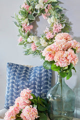 20.5" Peach Hydrangea Bush