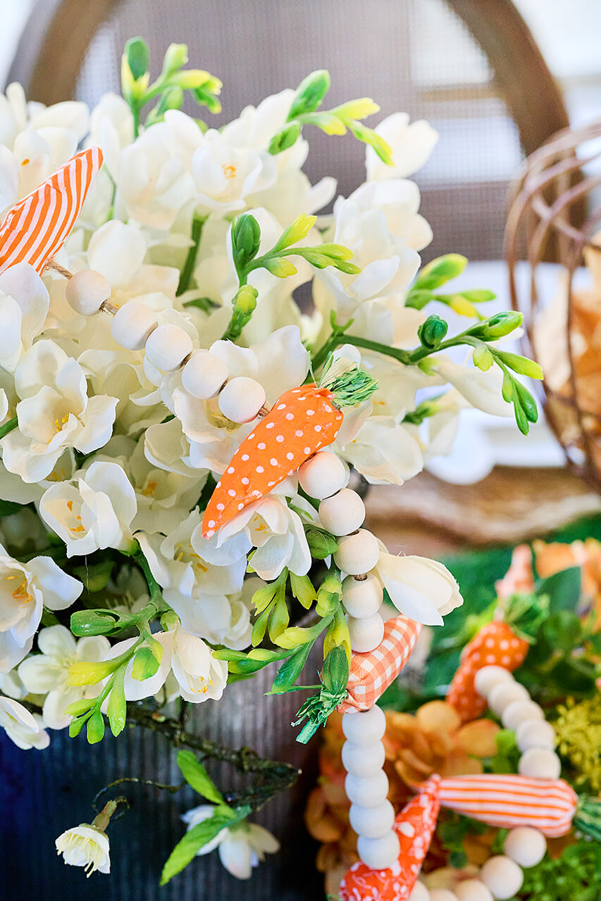 48" Carrot Garland