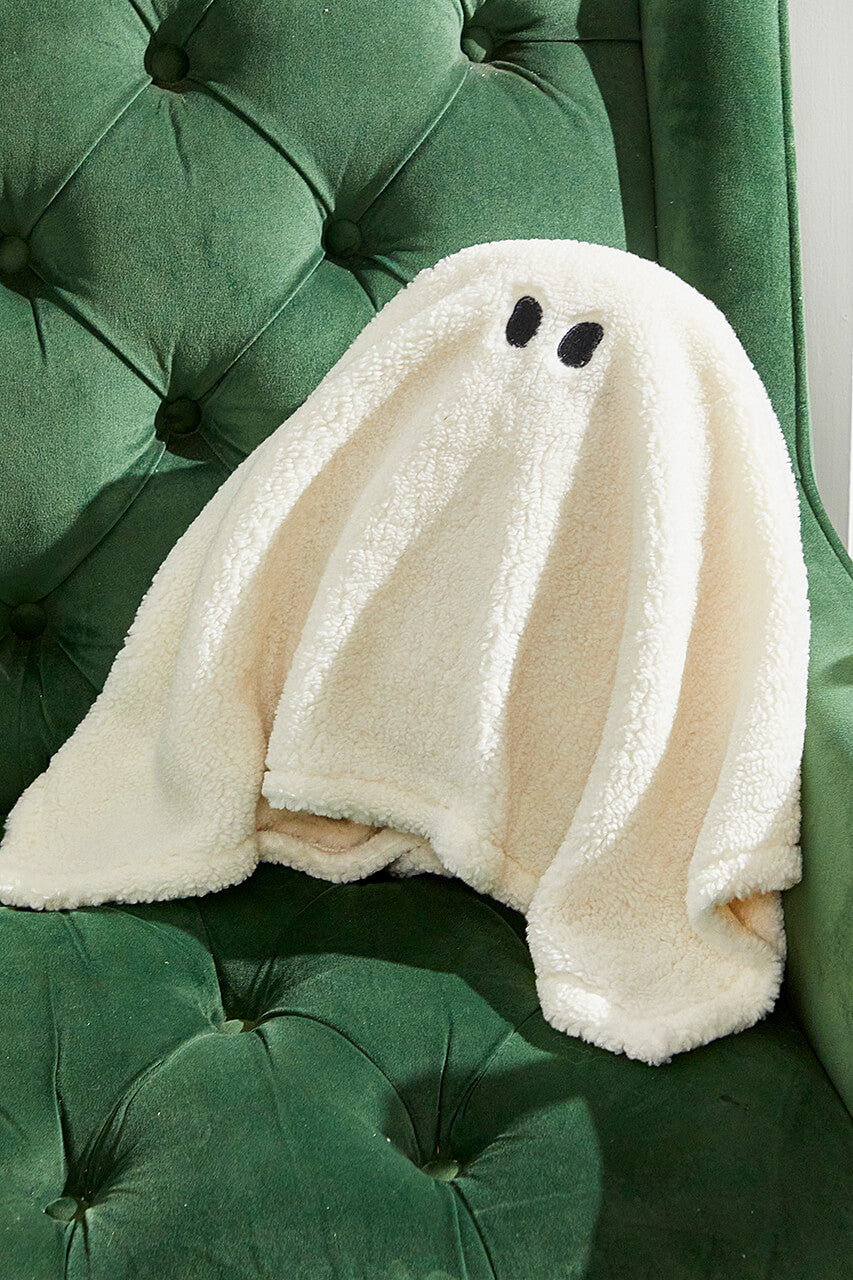 Ghost in a Blanket Pillow