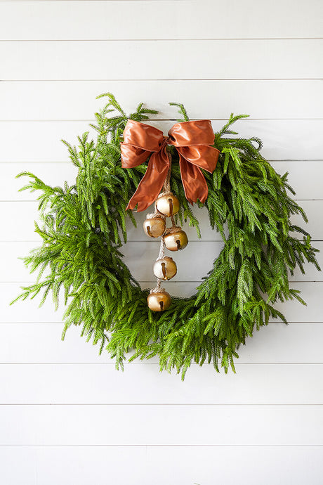 30" Just Cut Real Touch Norfolk Pine Wreath
