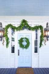 192” Real Touch Norfolk Pine Garland Extra Long Luxury Christmas Mantel Staircase Décor