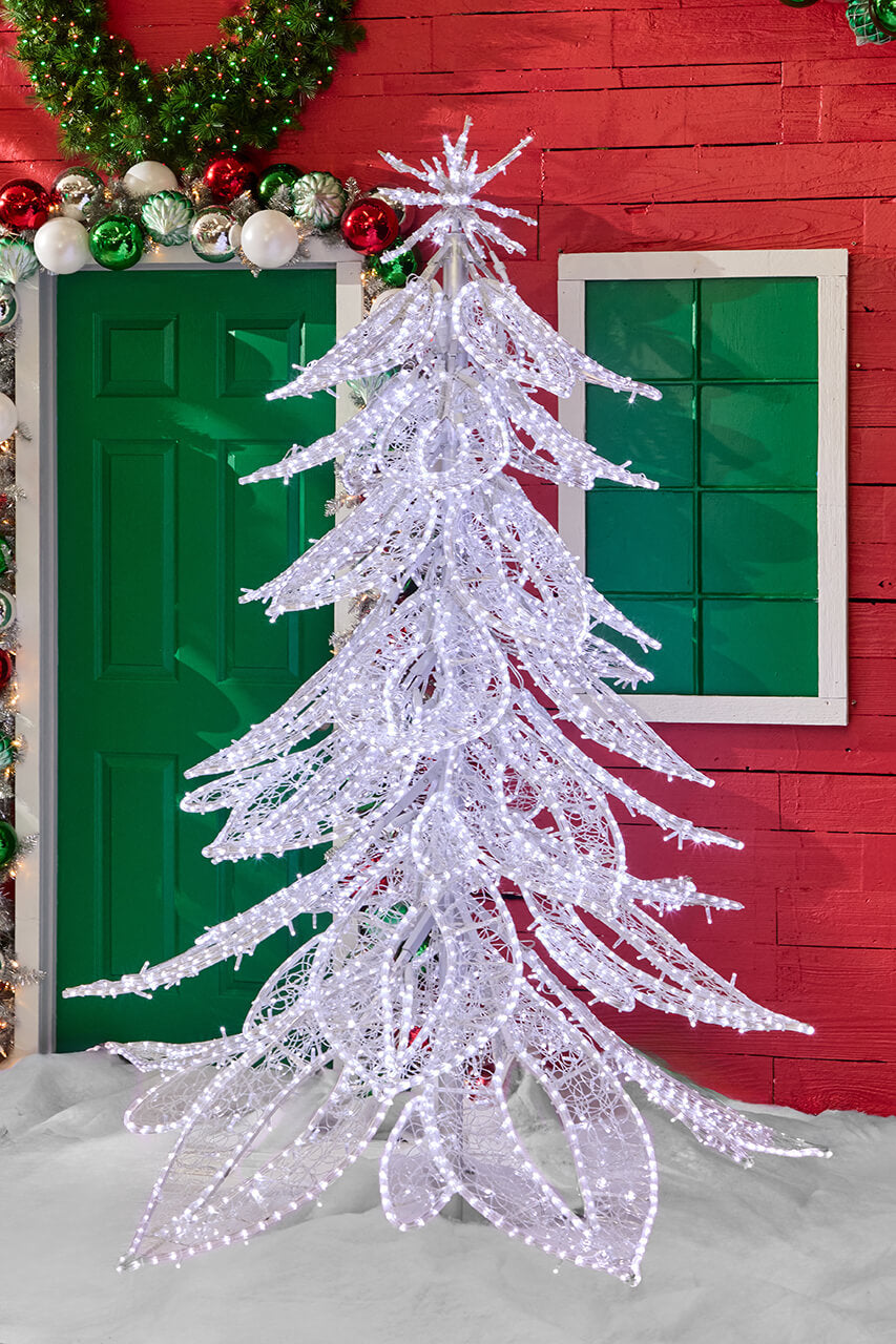 7.5' LED Christmas Tree - Warm/Cool White