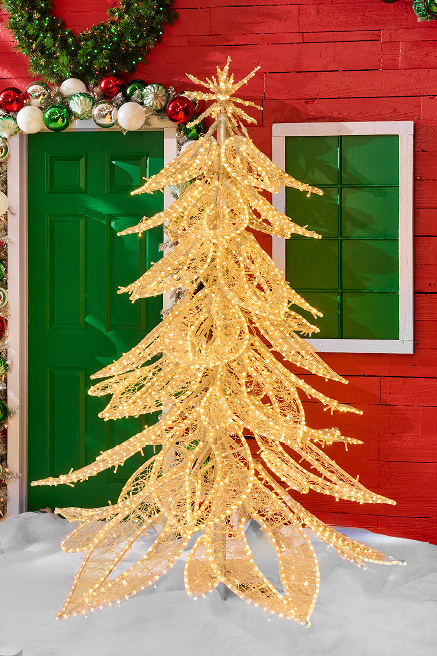 7.5' LED Christmas Tree - Warm/Cool White