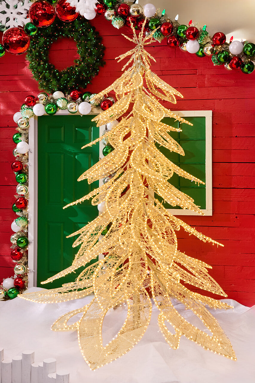 9' LED Christmas Tree - Warm/Cool White