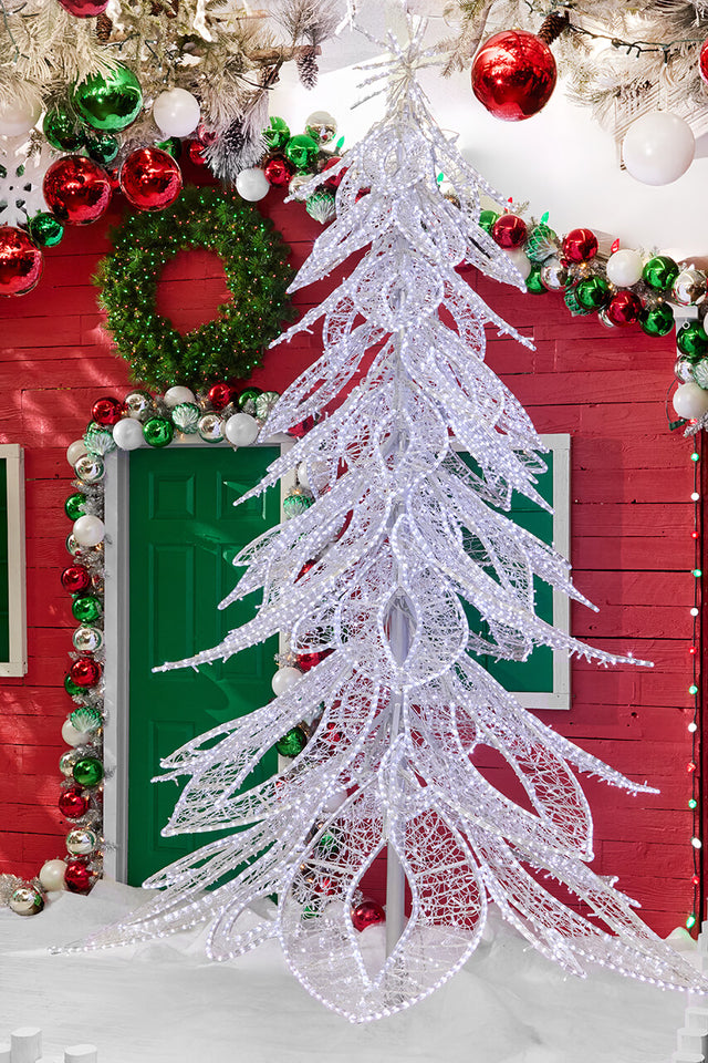 12' LED Christmas Tree - Warm/Cool White