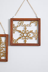 10” Wood Christmas Wall Sign