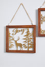 10” Wood Christmas Wall Sign