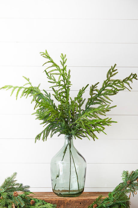 38” Natural Touch Norfolk Pine Christmas Spray